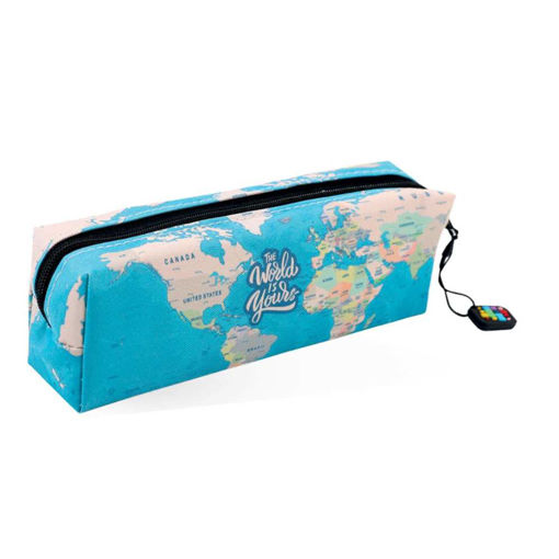 Picture of PENCIL CASE CLOTH MAPS